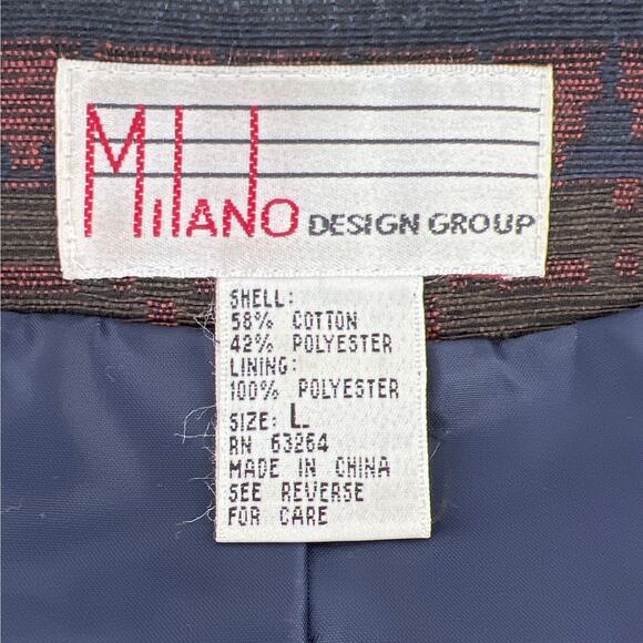 90s Southwest tapestry vest 1990s vintage - Picture 5 of 5